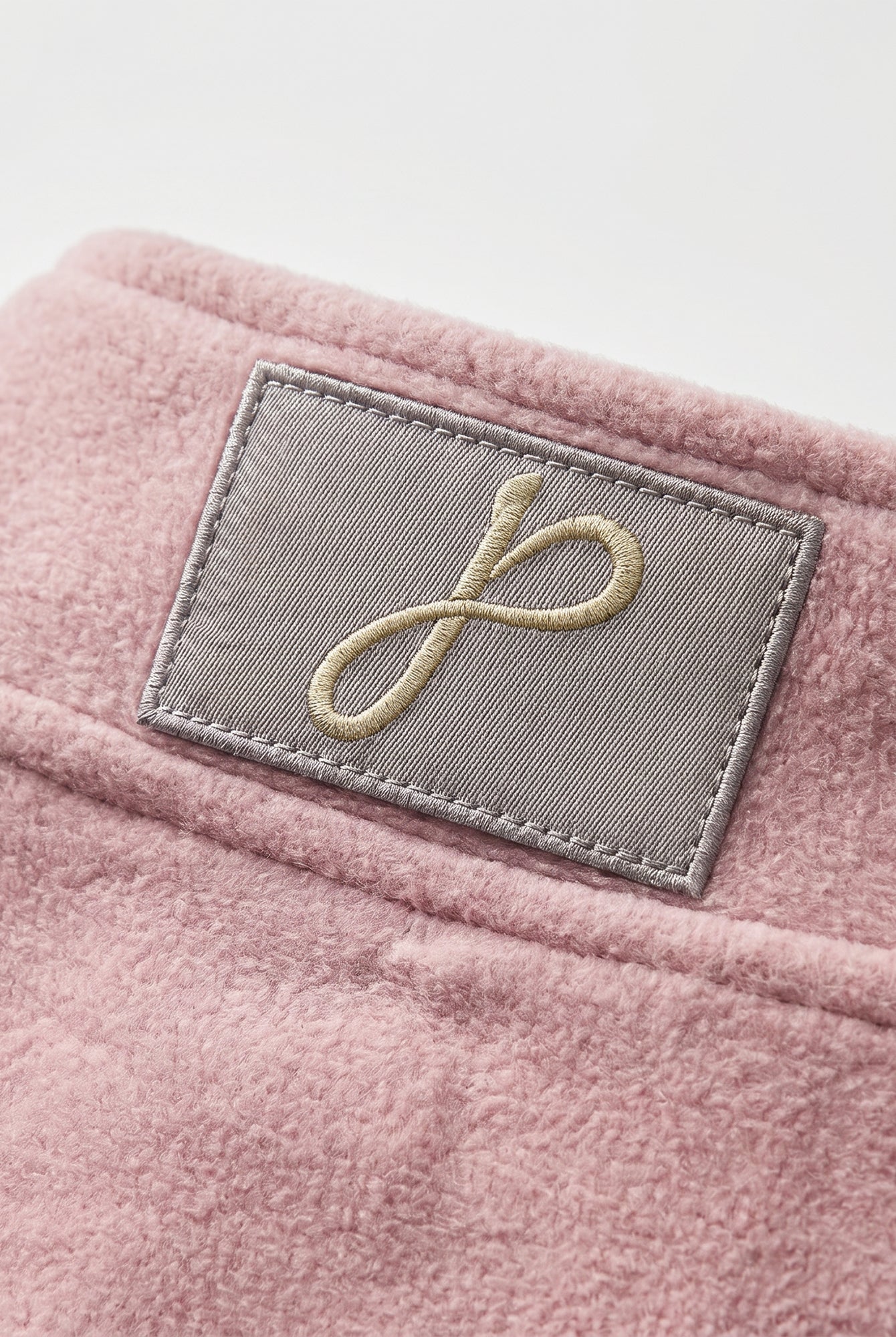 Sweater mit Reißverschluss und J Monogramm Stickerei
