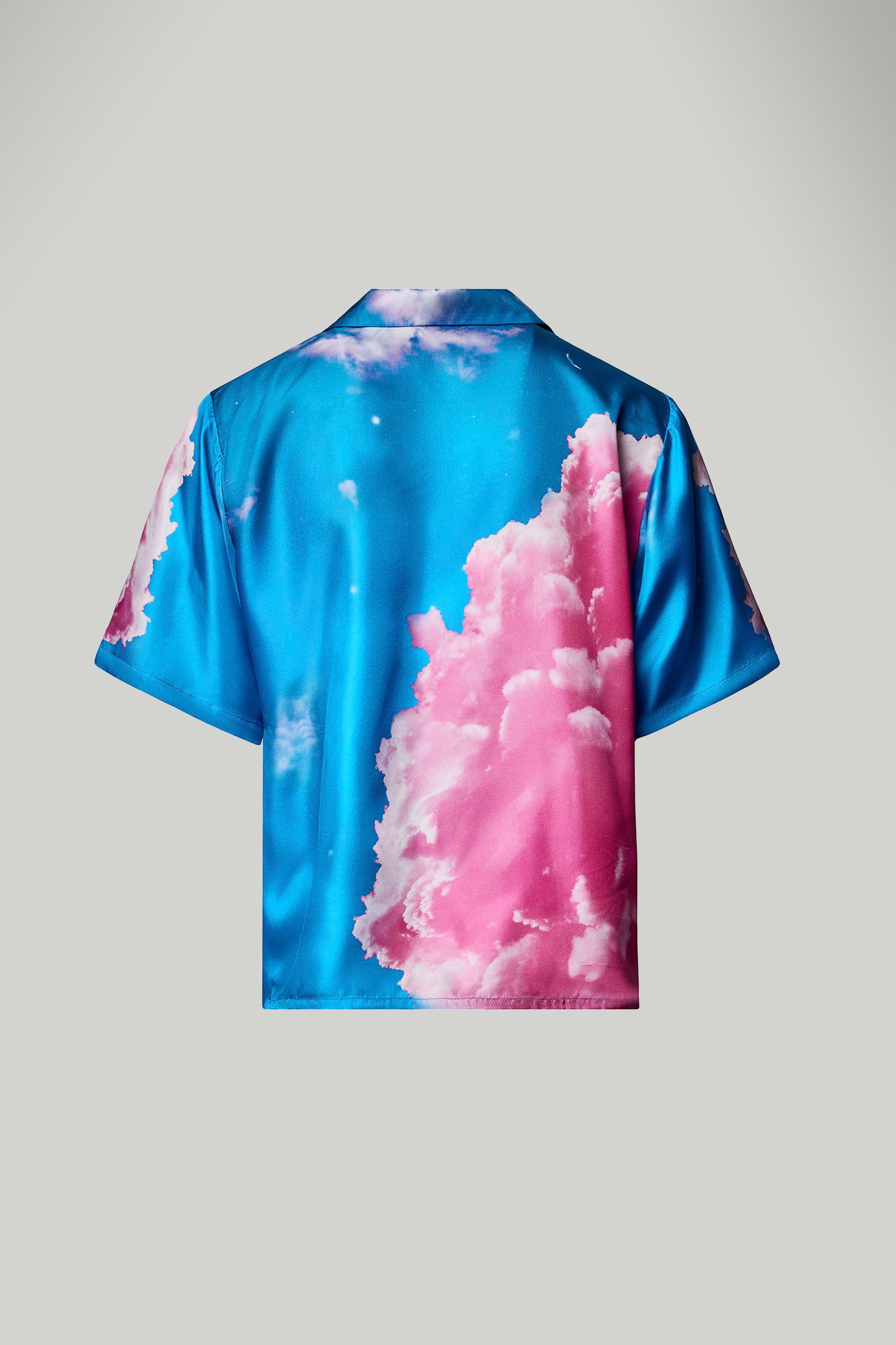 PINK CLOUDS SILK SHIRT