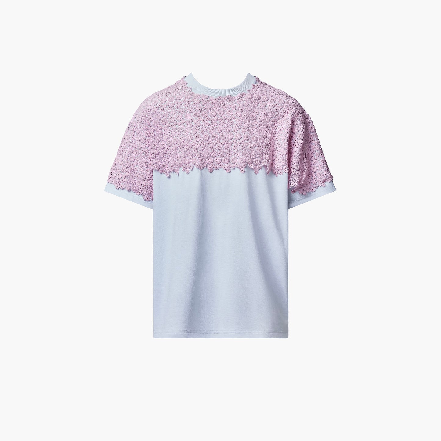 PINK LACE TEE