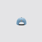 Babyblaue Cap mit grauem Schirm und JIMI PALAIS Logo in Weiß