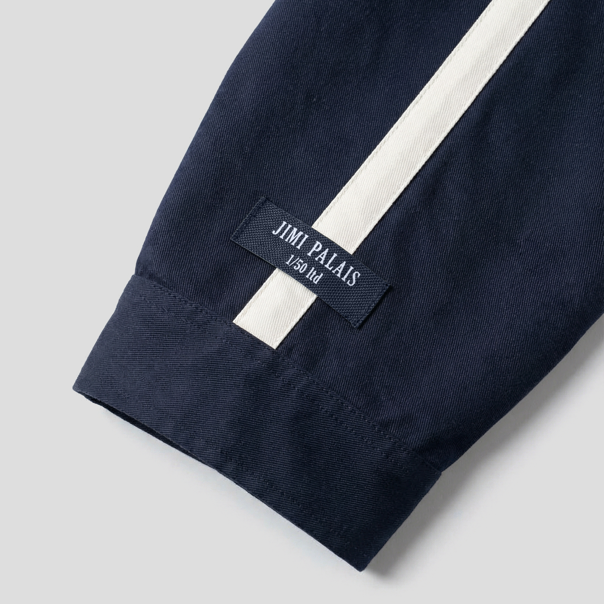 Jimi Palais Racing Jacke mit Applikationen und Rückenstickerei