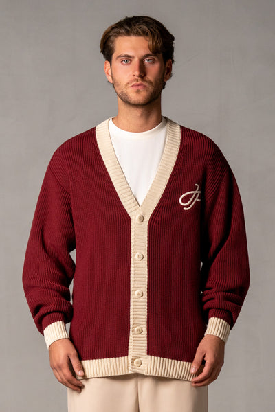 Cardigan with Jimi Palais Appliqué | JAPAN LOVE