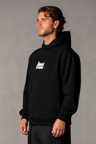 Herren Hoodie Schwarz mit JIMI PALAIS Stick – Schwarz, Seitenansicht