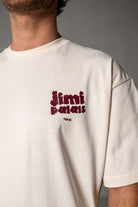Herren T-Shirt Beige mit JIMI PALAIS Tokyo-Print – Beige, Detail