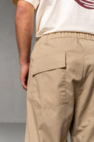 Herren Stoffhose Beige – Beige, Detail