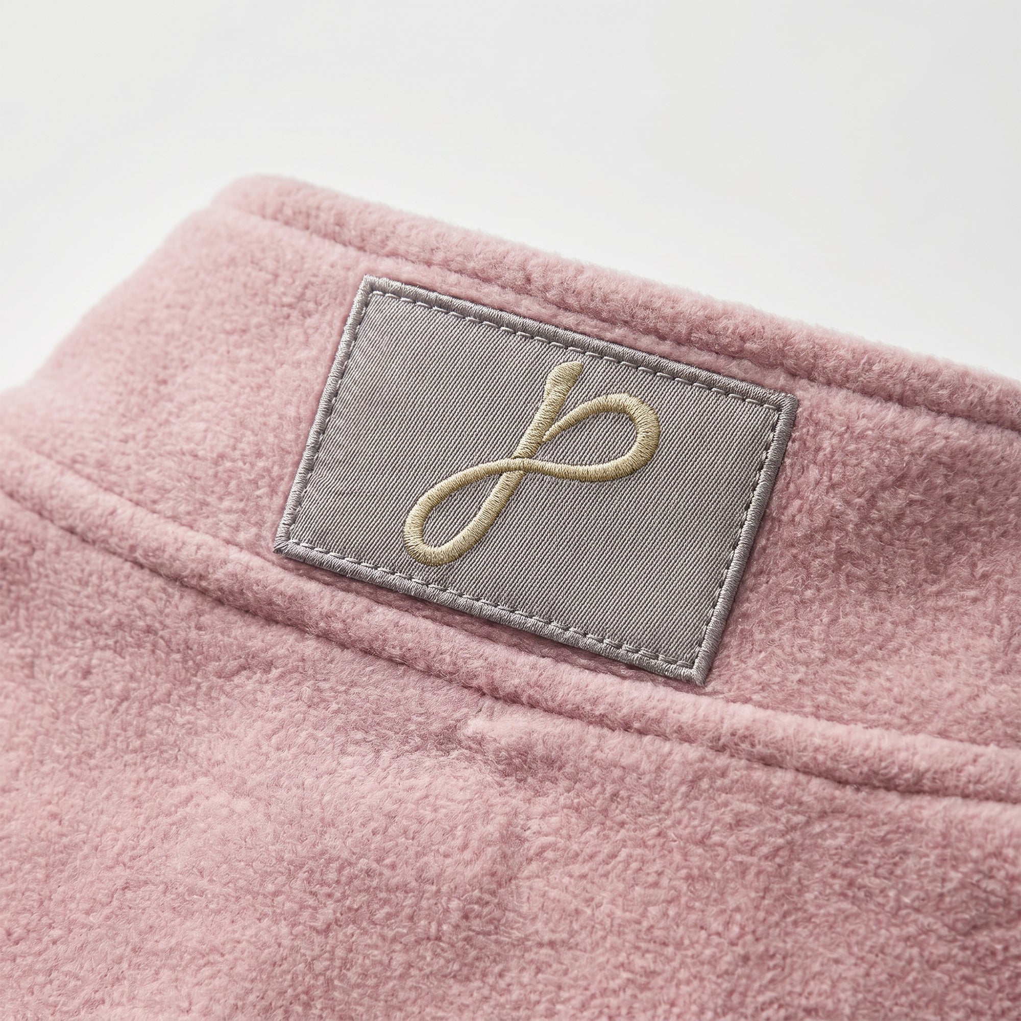 Sweater mit Reißverschluss und J Monogramm Stickerei