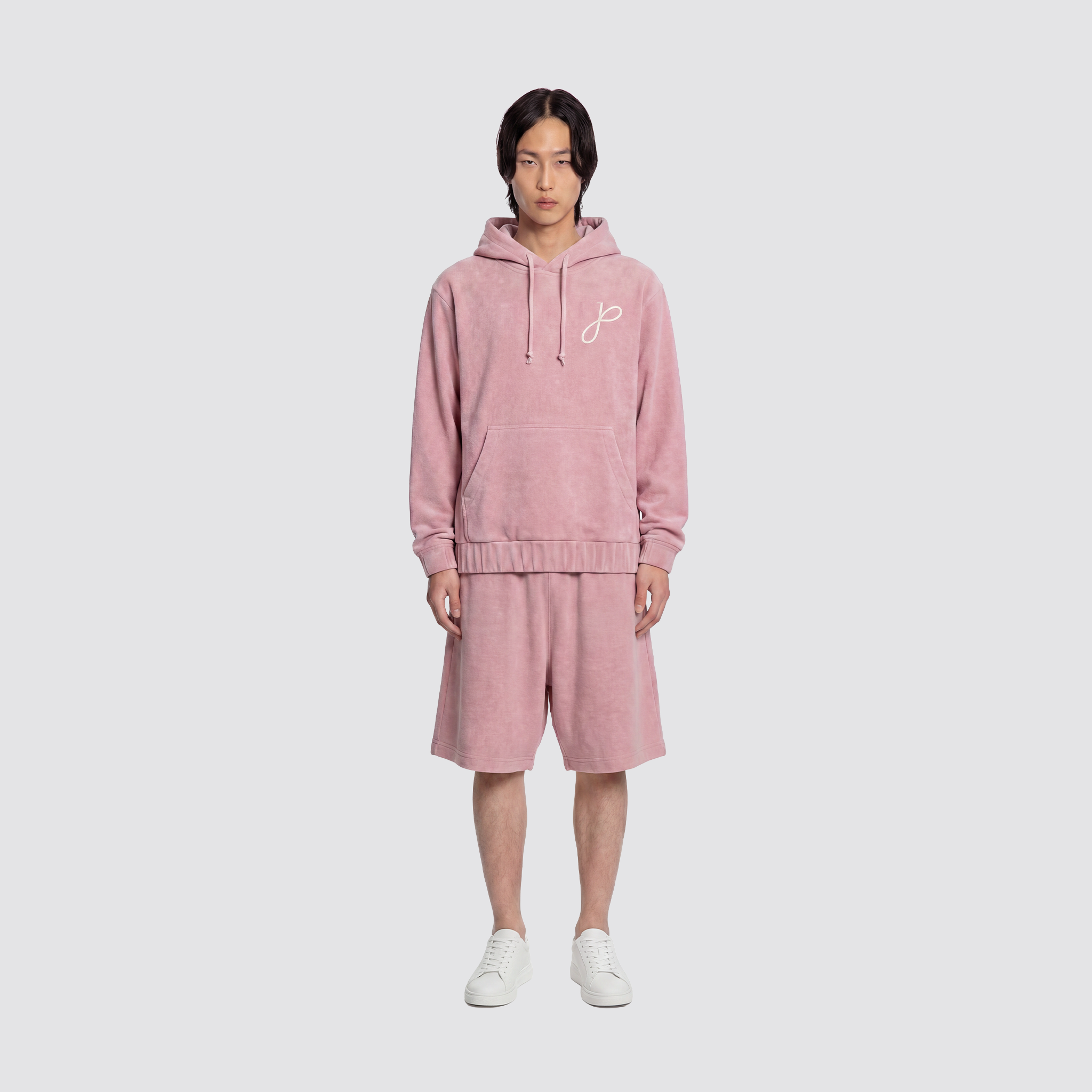 Shorts mit Monogram 