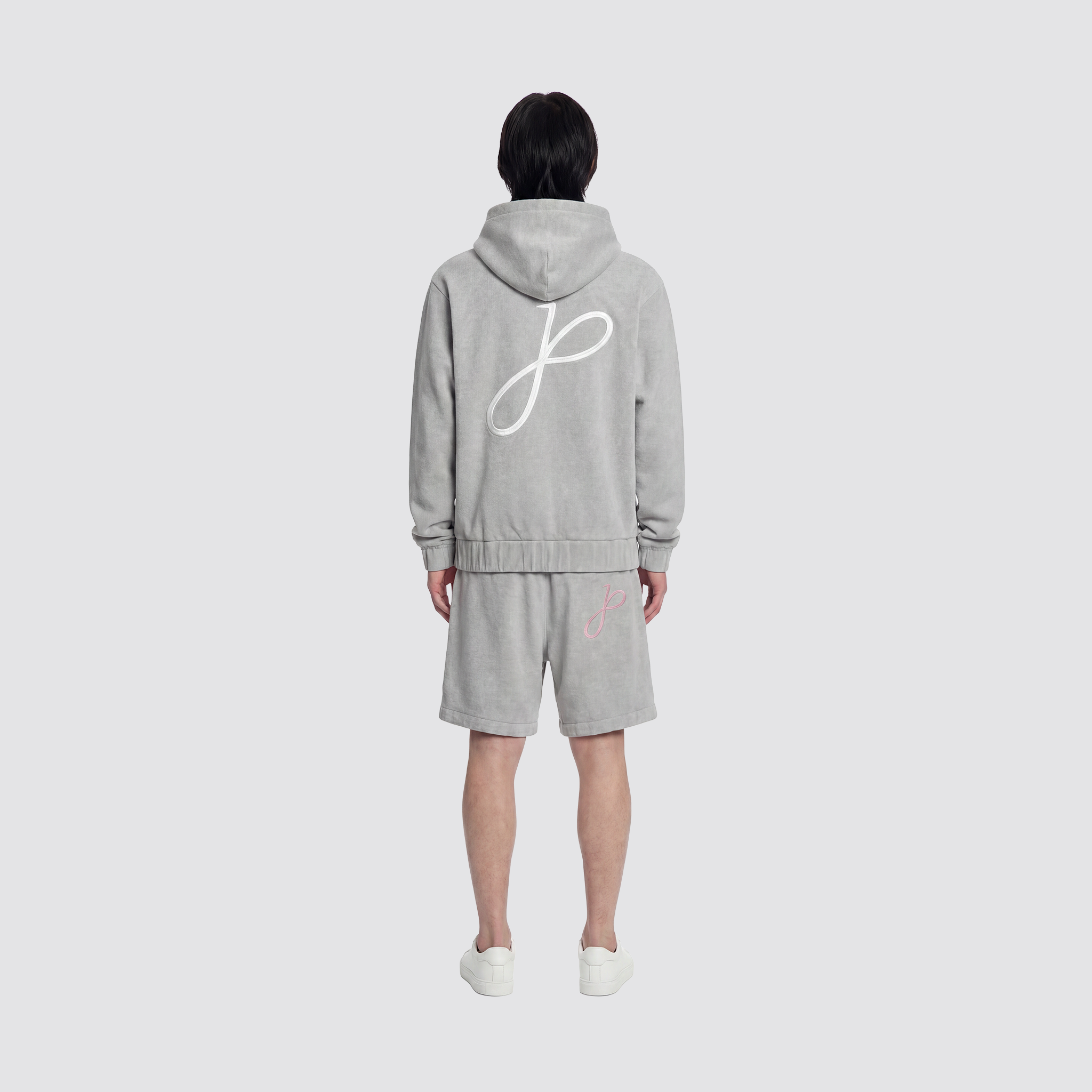 Shorts mit Monogram 
