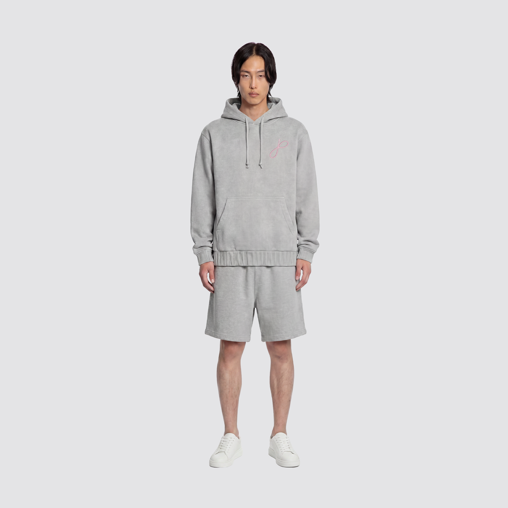 Shorts mit Monogram 