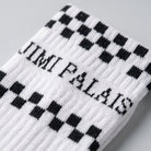 JIMI PALAIS Socken mit Racing Applikationen
