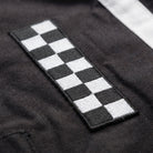 Jimi Palais Racing Jacke mit Applikationen und Rückenstickerei