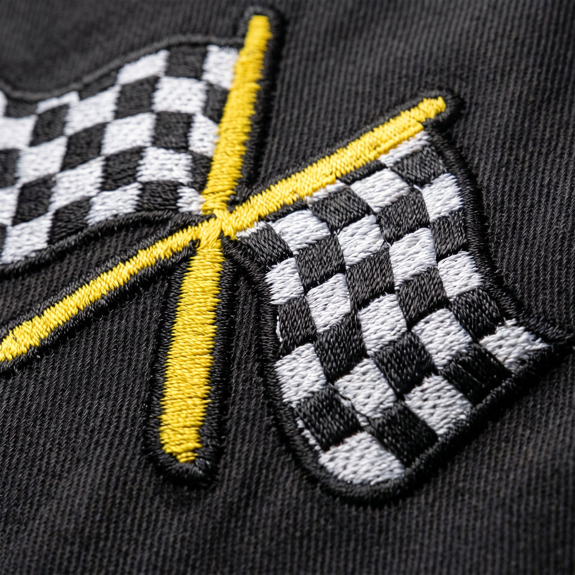 Jimi Palais Racing Jacke mit Applikationen und Rückenstickerei